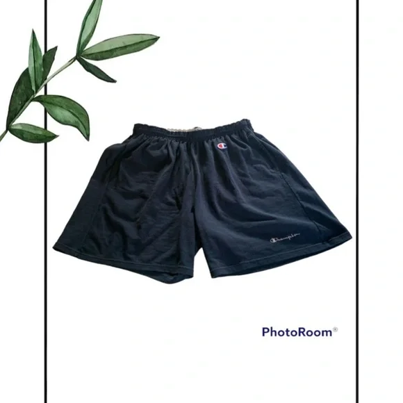 Champion Vintage 90s Embroidered Logo Shorts - Picture 1 of 6